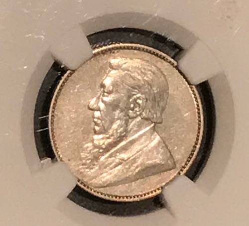 1897 1 SHILLING ( AU DETAILS ) NGC