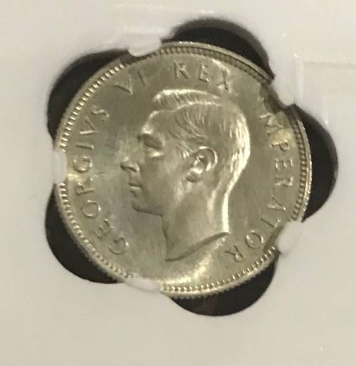 1947 PROOF 1 SHILLING ( PF 64 )