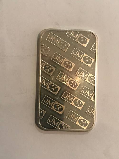 1 oz PURE SILVER BULLION BAR