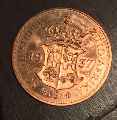 1937 UNION PATTERN CROWN (BRONZE)