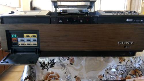 1970's era Sony BetaMAX cassette player and recorder
