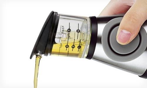 Press and Measure Oil / Vinegar Dispenser