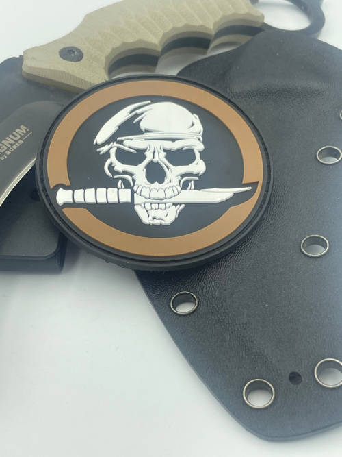 Boker Spike Karambi + Morale Skull Patch