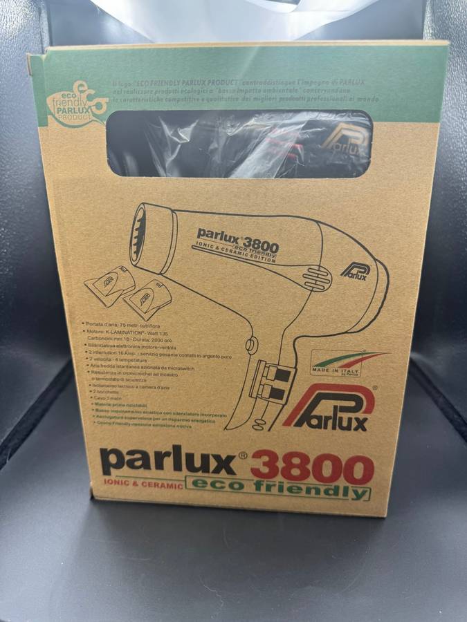 Parlux 3800 Eco Friendly Black