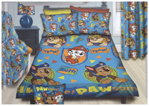 Paw Patrol Ruff Single Duvet Cover & Pillow Case Set