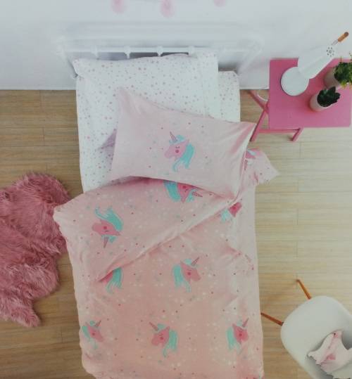 UNICORN STARLIGHT DUVET COVER  SET