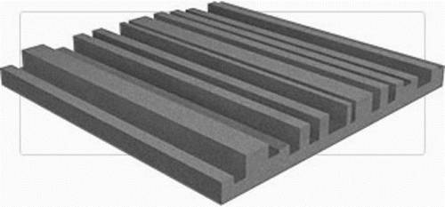 Large Acoustic Foam Tiles 50cm x 50cm x 5cm