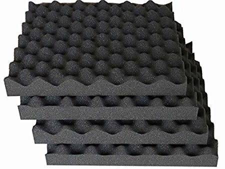 Large Acoustic Foam Tiles 50cm x 50cm x 5cm
