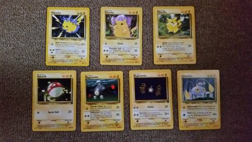 Pokemon Electric Deck - Cards