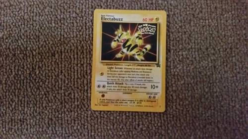 Pokemon Electric Deck - Cards