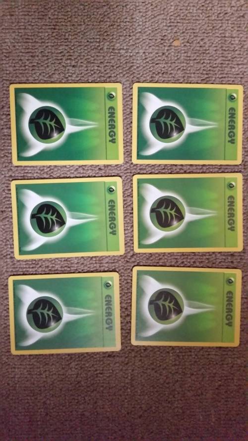 Pokemon Grass Deck - Cards