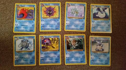 Pokemon Water Deck - Cards