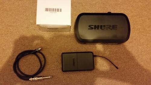 Shure PG14 wireless guitar system