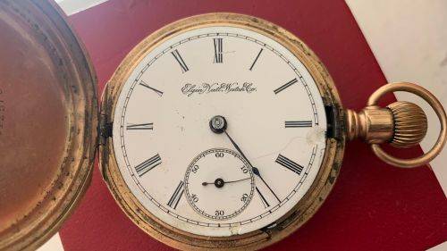 !!!CRAZY R1 START ELGIN NATL WATCH CO POCKET WATCH ***VALUED AT R120000*** !!!