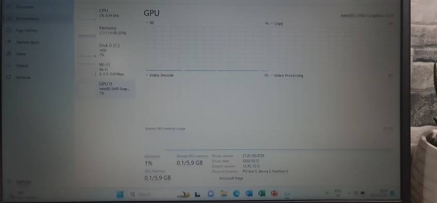 10th GEN i5 KILLER**LENOVO 8265u*12GB RAM*1000GB SATA**WINDOWS 11 PRO