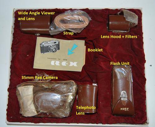 Rex 35mm Camera Complete with Accesories Never Used