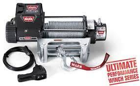 WARN Winch - 9.5 XP Wire rope - remote & manual - Extreme 6,0 HP power beast - Truly the best