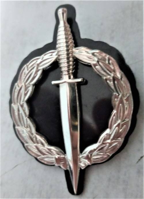 SILVER RECCE OPERATORS BADGE REPRO - EXTREMELY HIGH CLASS & GREAT QUALITY -  SELDOM FOUND
