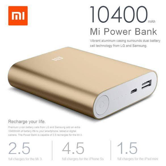 Mi Power Bank 10400mAh