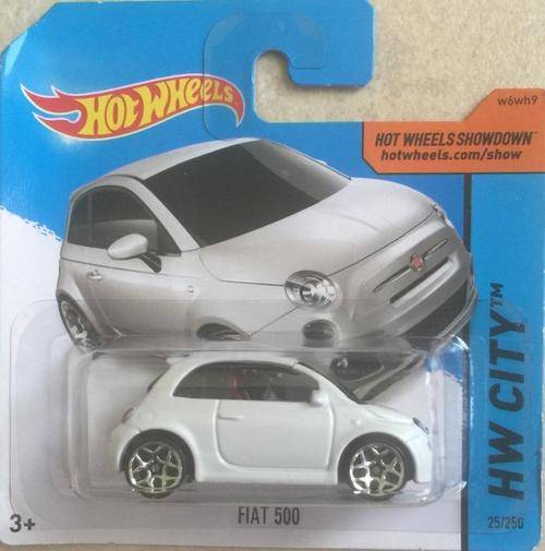 Hot Wheels-Fiat 500