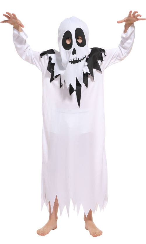 Kids Cosplay Little Boy hallowen party vampire,ghost Costume  Suit