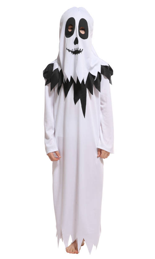 Kids Cosplay Little Boy hallowen party vampire,ghost Costume  Suit