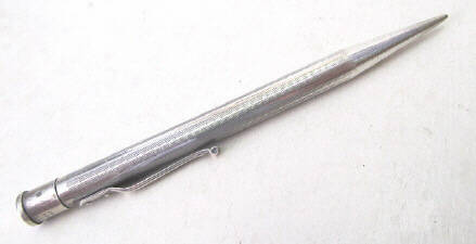 Yard-O-Led sterling silver propelling pencil, London 1946
