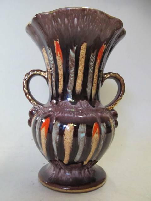 West German retro vase (537/22) by Jasba Keramik