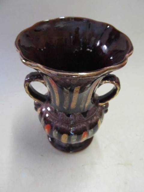 West German retro vase (537/22) by Jasba Keramik