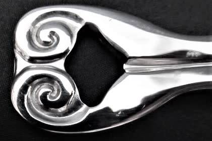 Carrol Boyes 'Hanging Wave' sauce spoon
