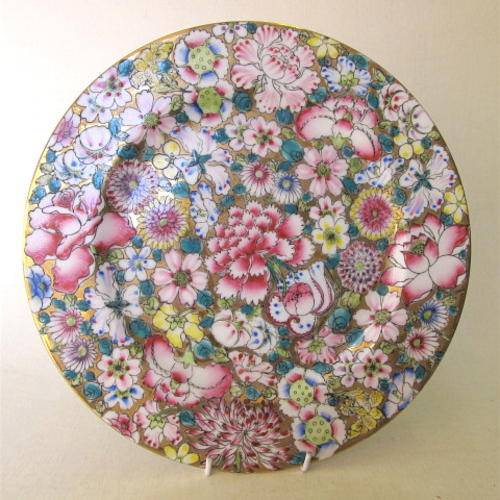Decorative Chinese wall plate, handpainted (3)
