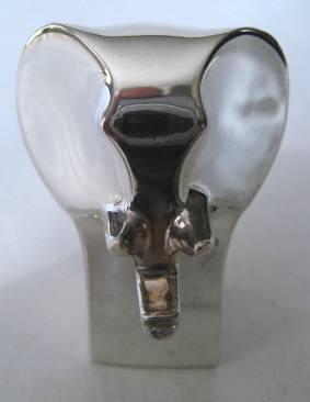 Elephant paperweight by Gunnar Cyren for Dansk International Ltd