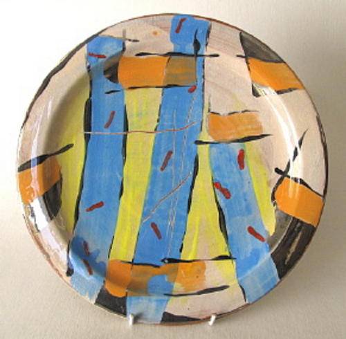 Plate by Clementina van der Walt