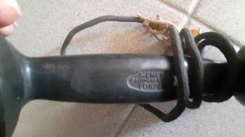 Old Siemens Telephone Handset