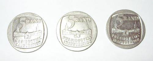 3 Presidential Inauguration coins 1994