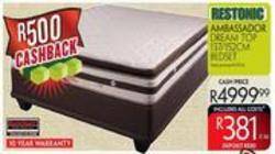 Restonic Neverturn Pillowtop