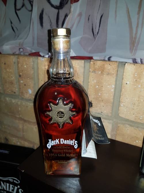 Jack Daniels 1954 Gold Medal