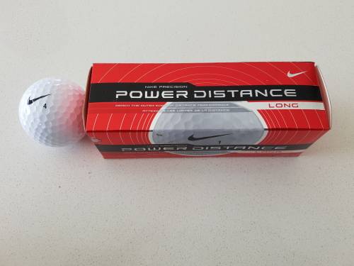 Nike Golf Balls POWER DISTANCE LONG 3pack