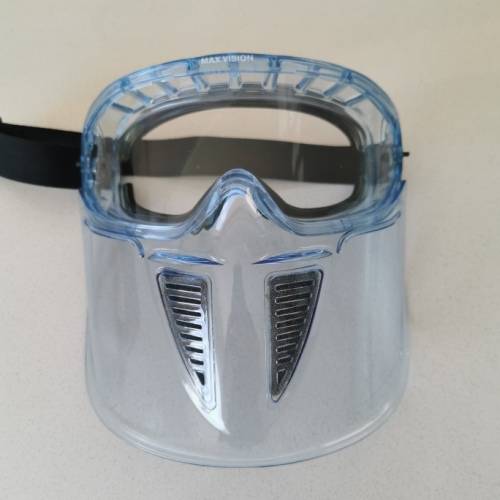 MOUTH SHIELD - TO FIT & INCL MAXVISION GOGGLES