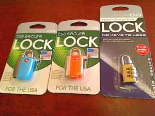 Suitcase Locks x 3