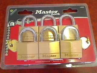 Masterlock 40mm Keyed Alike 6 Piece Lockset