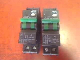 AC/DC 63 Amp Earth Leakage x 2