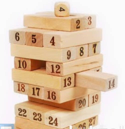 48pcs Educational Toy Layer Upon Layer The Ultimate Stacking Blocks Game/wooden toy