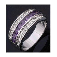 AMETHYST RING - SIZE 8
