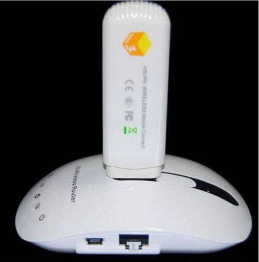 3G Modem Insterted into Router