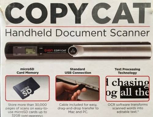 **COPYCAT HANDHELD SCANNER** BRAND NEW.