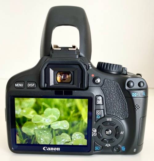 Canon EOS 550D + Canon EF-S 18-55mm lens