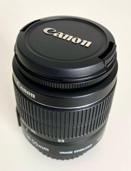 Canon EOS 550D + Canon EF-S 18-55mm lens
