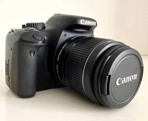 Canon EOS 550D + Canon EF-S 18-55mm lens
