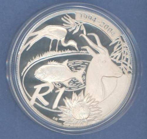 Protea Series R1 Silver Proof - Democracy
